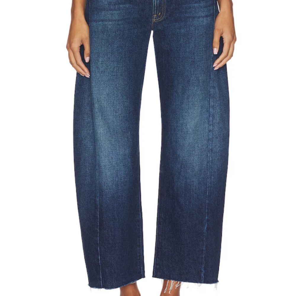 Mother Women's mid-rise Full Pipe Flood jeans NWT - Picture 3 of 10